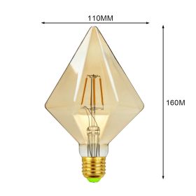 Net Celebrity Retro Lamp Shaped Bulb (Option: 1 Style-220V 4W 2700K)