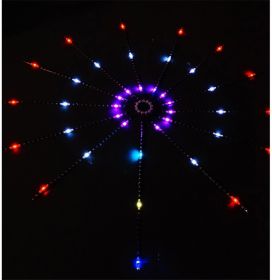 LED Voice-activated Marquee Fireworks Light Full-color Decorative (Option: 60lights-USB)