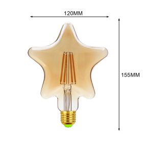 Net Celebrity Retro Lamp Shaped Bulb (Option: 19Style-220V 4W 2700K)