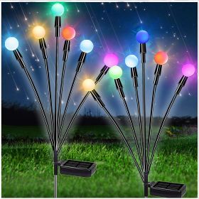 Simulation Firefly Solar Light Outdoor Garden Decoration Lawn Landscape Lamp Xmas Decor Solar LED Lights Outdoor Garden Lights (Option: IPL-2PCS)