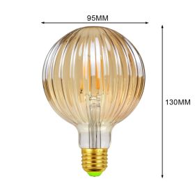 Net Celebrity Retro Lamp Shaped Bulb (Option: 9 Style-220V 4W 2700K)